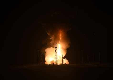 F E Warren Afb Tests Minuteman Iii Missile With Launch From Vandenberg