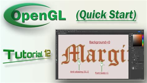 OpenGL Tutorial 12 QS FreeType Fonts Text Timers 3D YouTube