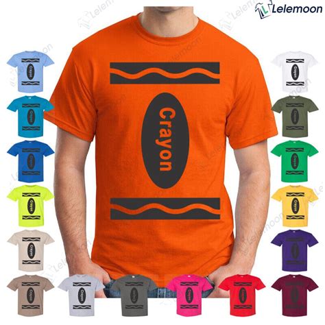 Halloween Crayon Costume T-Shirt - Lelemoon