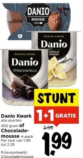 Danio Kwark Alle Soorten Gram Of Chocolademousse Pack Aanbieding