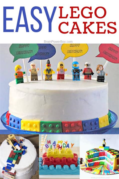 Lego Birthday Cake Ideas