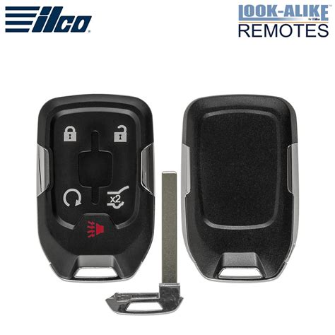 ILCO GMC 5 BTN L U P H RS SMART KEY FCC HYQ1EA 433 MHZ