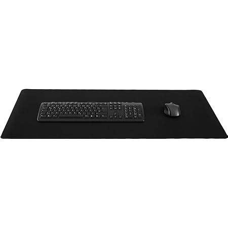 Silent Monsters Mauspad XXL 900 x 400 mm großes Mousepad Groß Schwarz