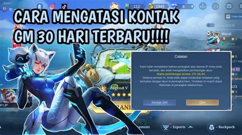 Pembahasan Cara Mengatasi Kontak Gm Hari Di Mobile Legends Youtube