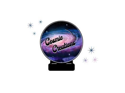 Cosmic Resin Creations Logo By Kali Cowen On Dribbble