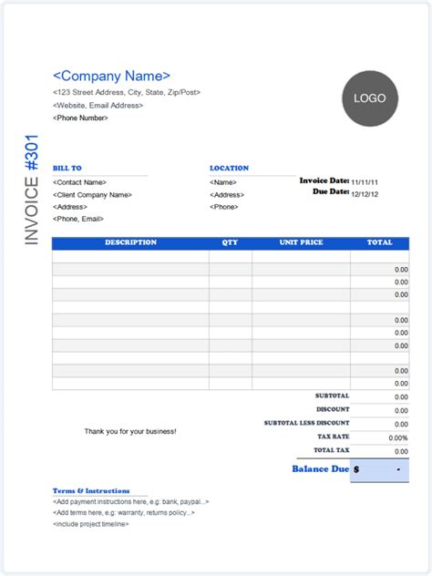 Free Attorney Invoice Templates