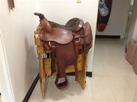 Easy Wood Saddle Rack 6 Steps With Pictures Instructables