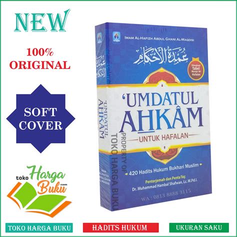 Promo Umdatul Ahkam Untuk Hafalan 420 Hadits Hukum Bukhari Muslim