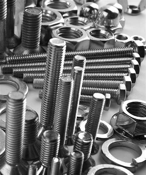 Stainless Steel L Fasteners Supplier Stockist D M Metalloys Pvt