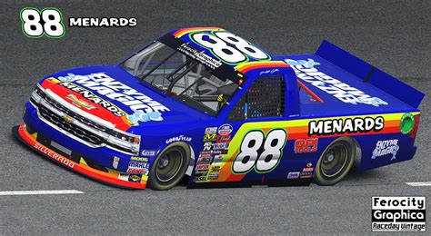 20022003 88 Matt Crafton Menards Chevy Truck Series By Scott Mitton