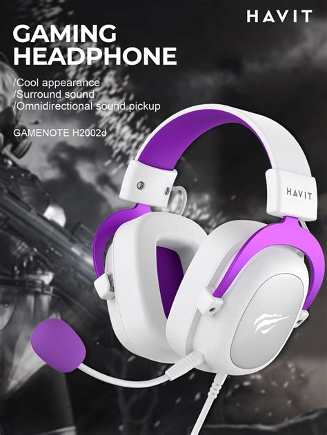 Headset Gamer Havit H2002d Microfone Para Pc Notebook Celular Ps4