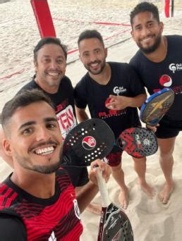 Atletas Do Flamengo Jogam Beach Tennis N Do Mundo