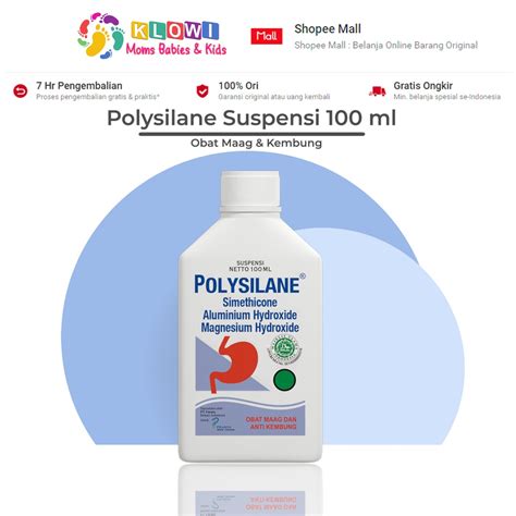 Jual Polysilane Suspensi Ml Isi Botol Obat Maag Shopee Indonesia