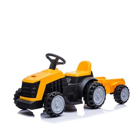 Tractor Electric Nichiduta Xxl V Cu Remorca Yellow Emag Ro