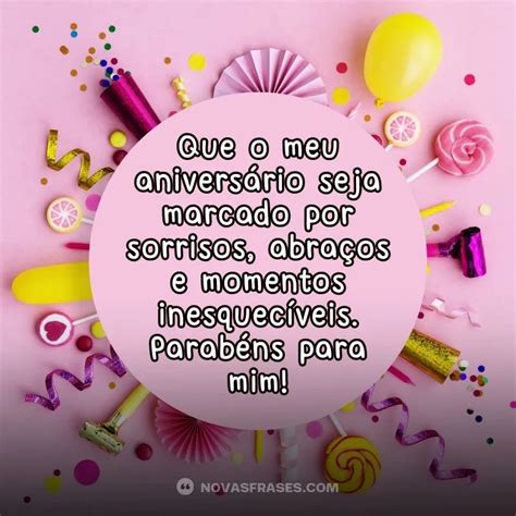 50 frases de aniversário para mim imagens