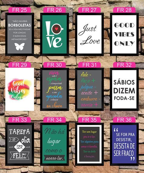 Placas Decorativas Frases Motivacionais Engra Adas Encontre As Melhores