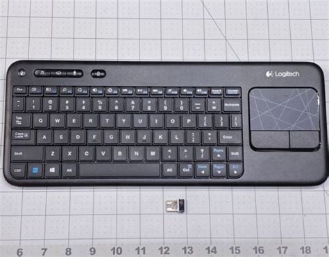 Touchpad Slim Logitech K400r Wireless Keyboard