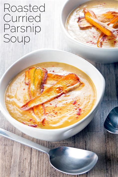 Roasted Curried Parsnip Soup Krumpli