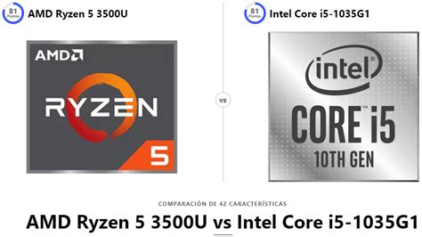 ¿cómo Comparar Procesadores Amd Vs Intel Catedral Ingeniería