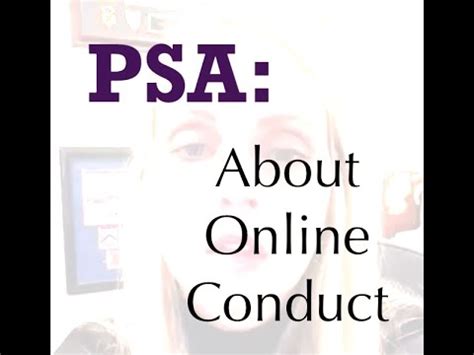 PSA About Online Conduct Law Office Of Jocelyn C Stewart YouTube