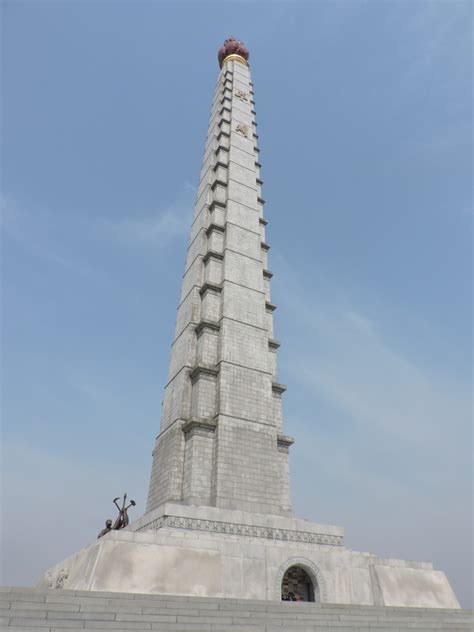 Pyongyang: Juche Tower | Hacks for family travels especially to Asia and theme parks.