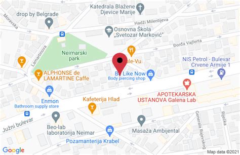 Kontakt Mapa Beoauto Tehnicki Pregled Adresa Juzni Bulevar