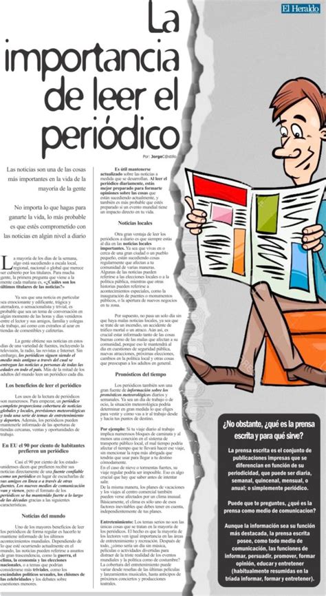 La Importancia De Leer El Periódico El Heraldo De San Luis Potosí