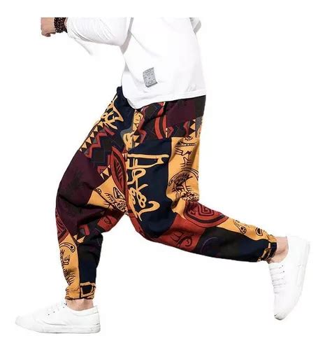 Pantalones De Hip Hop Con Entrepierna Grande Para Hombre Meses Sin