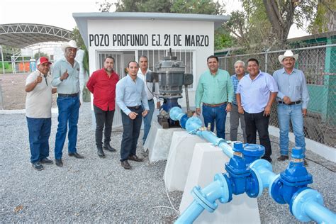 Homero Mart Nez Alcalde De Lerdo Entrega Rehabilitaci N Del Pozo De