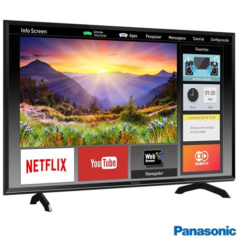 Smart TV Panasonic 40'' com my Ultra Vivid TC-40ES600B