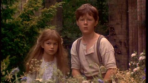 The Secret Garden (1993). Kate Maberly as Mary Lennox and Andrew Knott ...