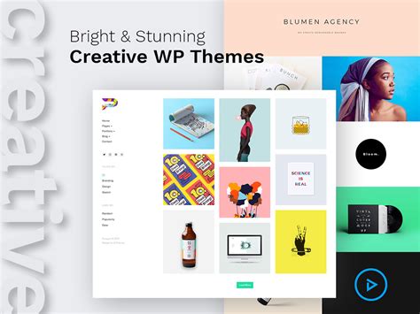 Creative WordPress Themes for Portfolios - WP Daddy