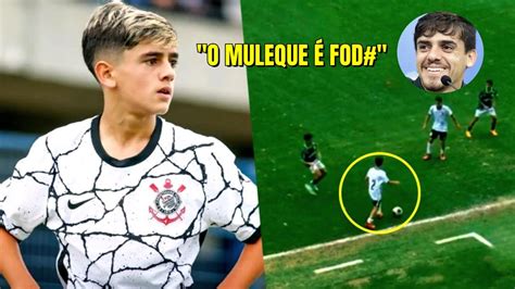 ASSIM ESTÁ JOGANDO HENRIQUE LEMOS FILHO DO FAGNER NA BASE DO