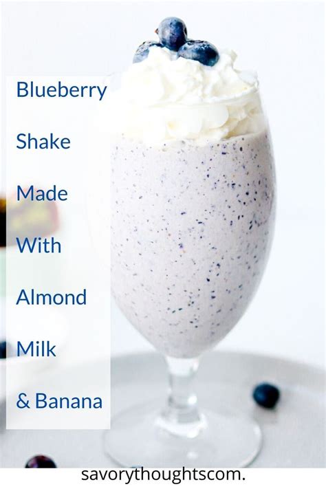 Blueberry Milkshake Recipe Blueberry Milkshake Banana Milkshake