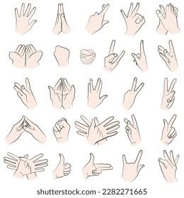 gesture movement images stock  vectors shutterstock