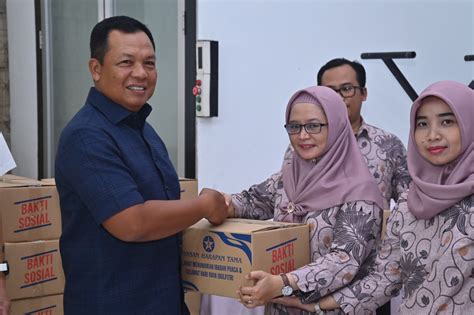 Pangdam Brawijaya Salurkan Sembako Di Yayasan Harapan Tama Harian