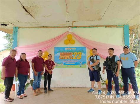 Kick Off Ceremony Ng Brigada Eskwela Isinagawa Sa Bukidnon