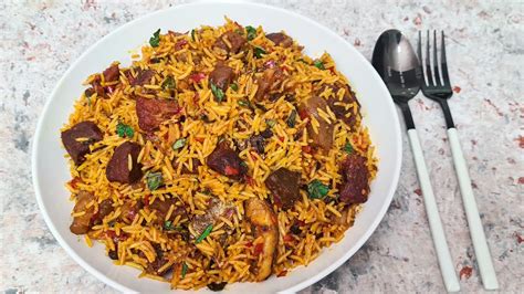 How To Make The Best Native Jollof Rice Upgraded Recipe Nigerian Jollof Rice Palm Oil Rice