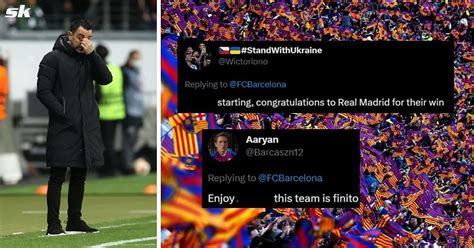 "Congratulations to Real Madrid for their win", "This team is finito ...