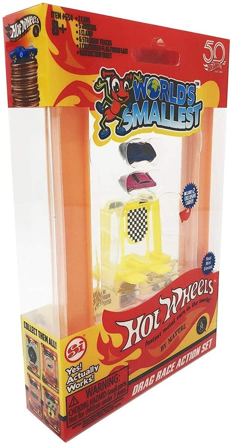HOT WHEELS DRAG RACE SET WORLD S SMALLEST 07