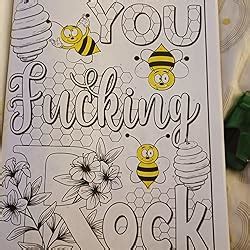 Adult Swear Words Coloring Book Live Laugh Fuck Off Swear Words