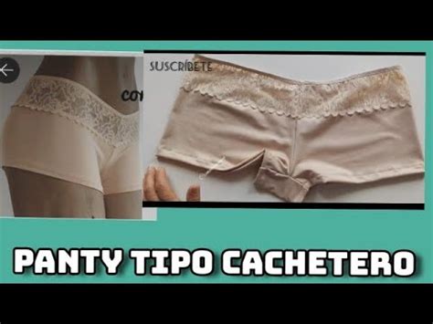 panty tipo cachetero braga culote culotte blúmer trusa cómo hacer