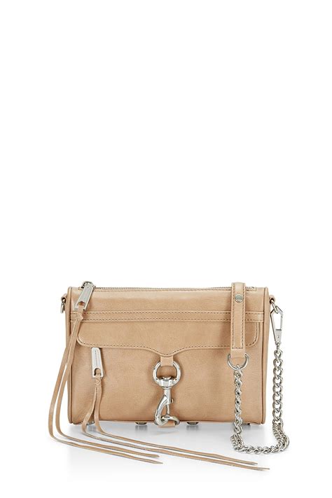 Rebecca Minkoff Mini M A C Crossbody Cammeo