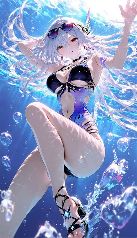 Tuyển tập Hình ảnh gái xinh anime mặc bikini nóng bỏng