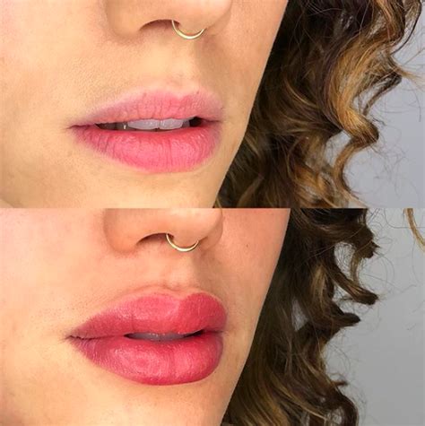 Lip Blush Before After Lips Lip Tattoos Blush The Best Porn Website