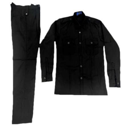 Suiting Black Security Guard Uniforms at Rs 585/set in Surat | ID ...