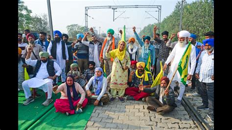 Hike In Sugarcane Prices Punjab Farmers Block Rail Tracks Several