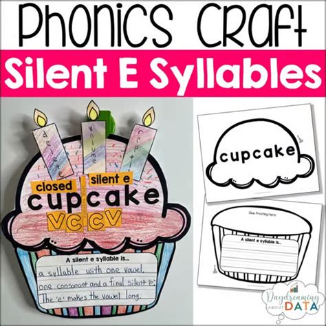 Silent E Syllables Phonics Craft Daydreaming About Data