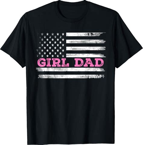 Hot Trending T Shirt With Girl Dad Father S Day Dad Daughter Dad Of Girls Outnumbered Walmart