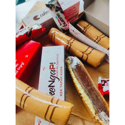 Kek Tapak Kuda Nutella Kinder Bueno Kayangan Shopee Malaysia